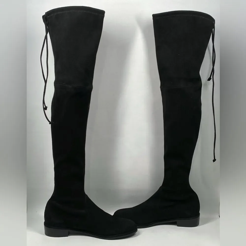 Stuart Weitzman Lowland Suede Thigh-High Boots size 7